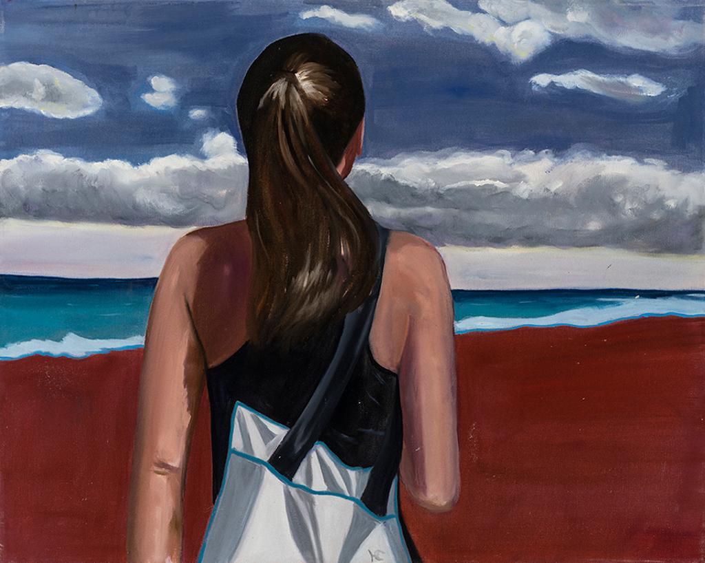 Hélène Couture - À la plage, 2014