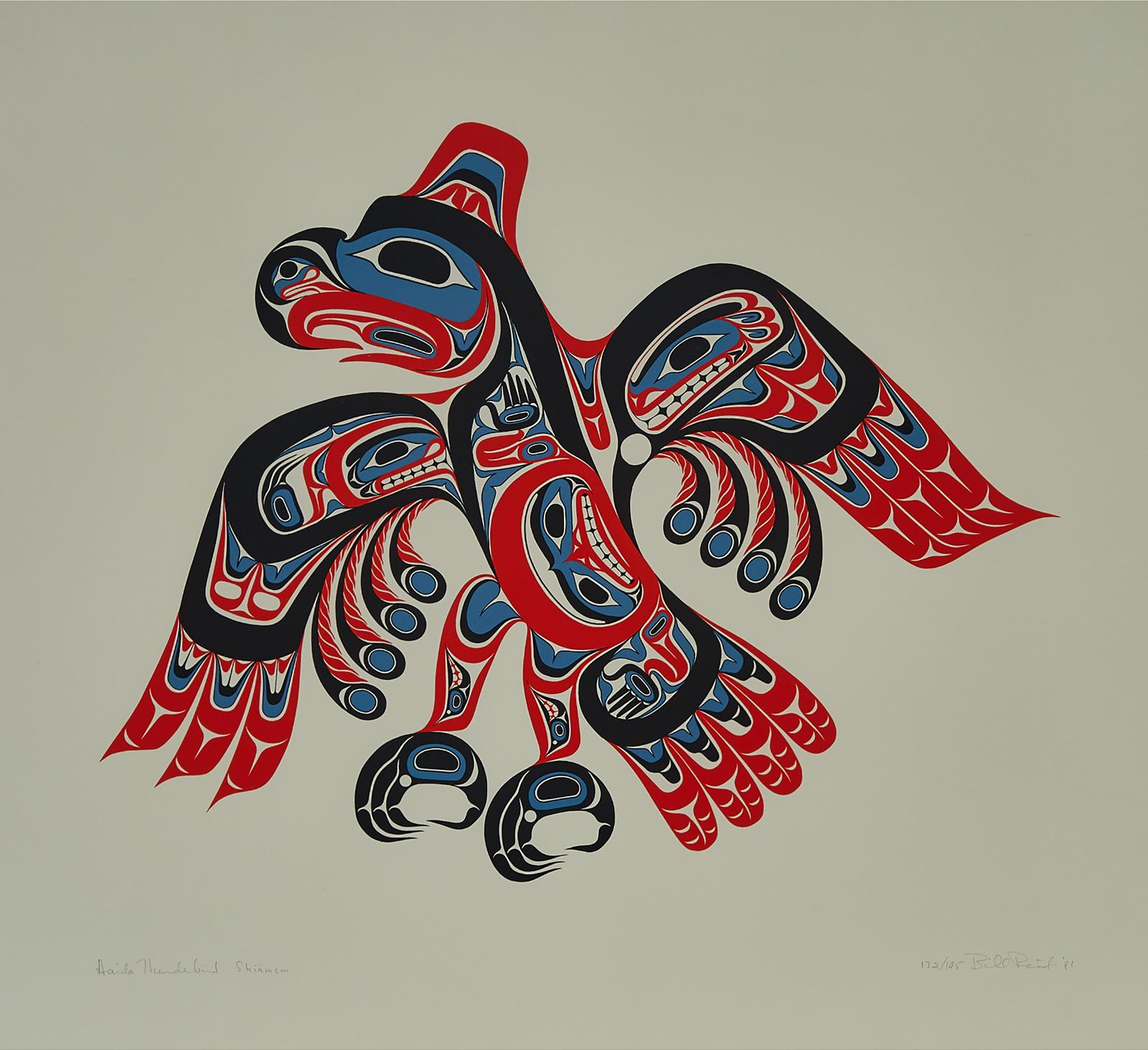 Bill (William) Ronald Reid (1920-1998) - Haida-Thunderbird Skiamism