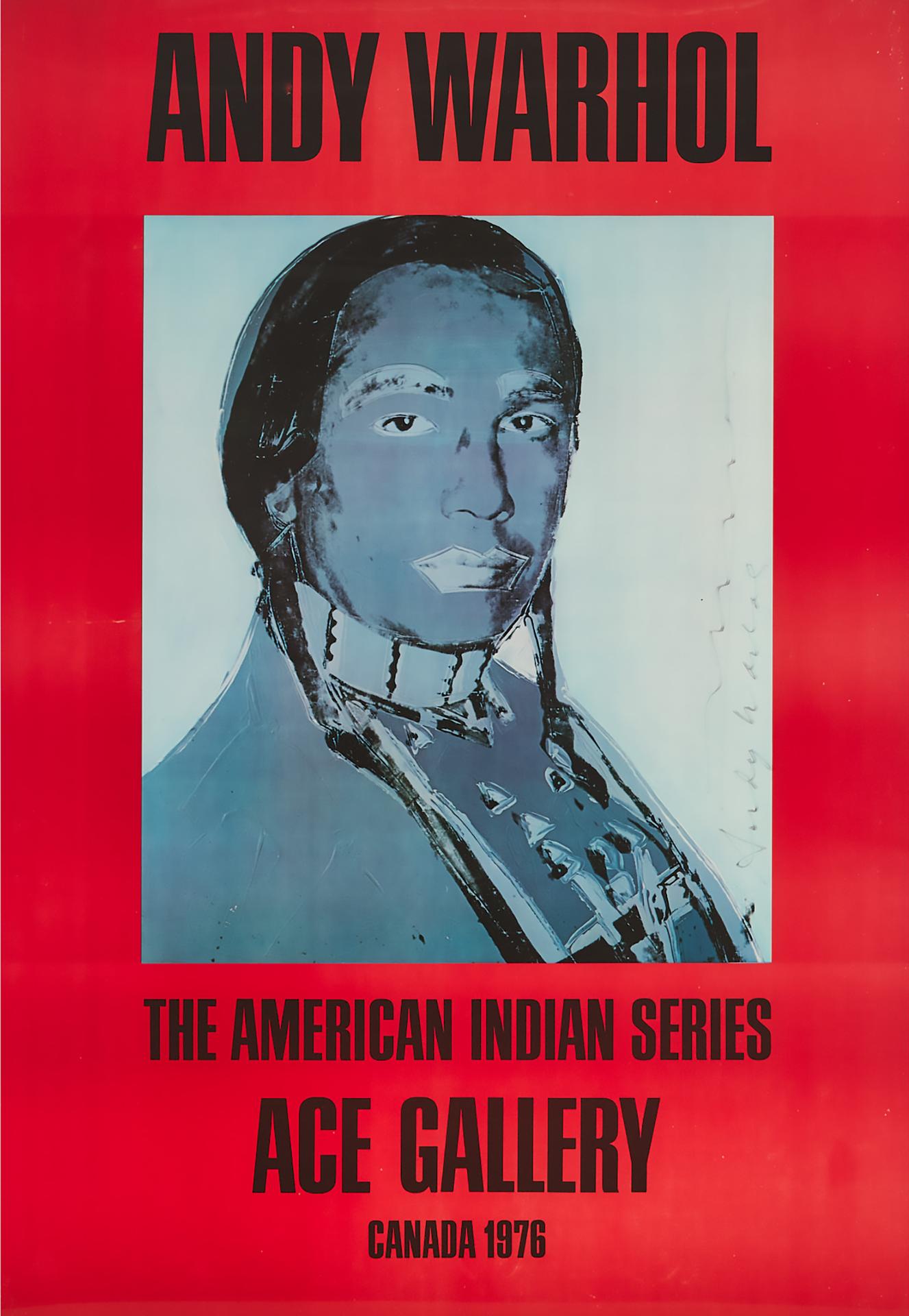 Andy Warhol (1928-1987) - The American Indian Series (Red), 1981