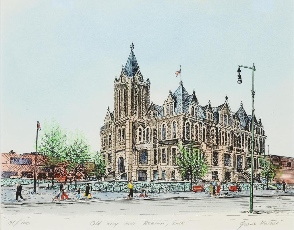 Frank Kaszas (1918-2005) - Old City Hall, Regina