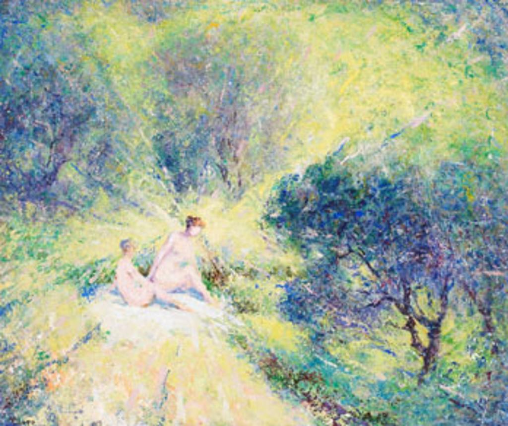 William Henry Clapp (1879-1954) - Sunburst Nudes