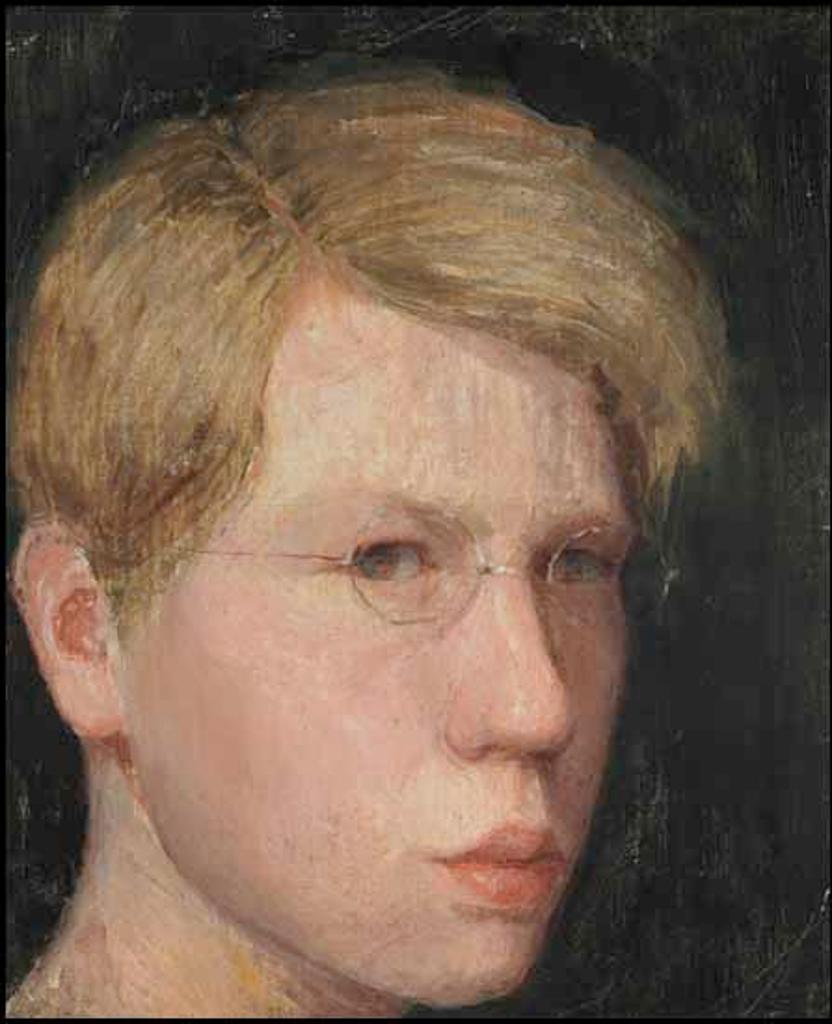 Eric E. Goldberg (1890-1969) - Portrait of a Boy