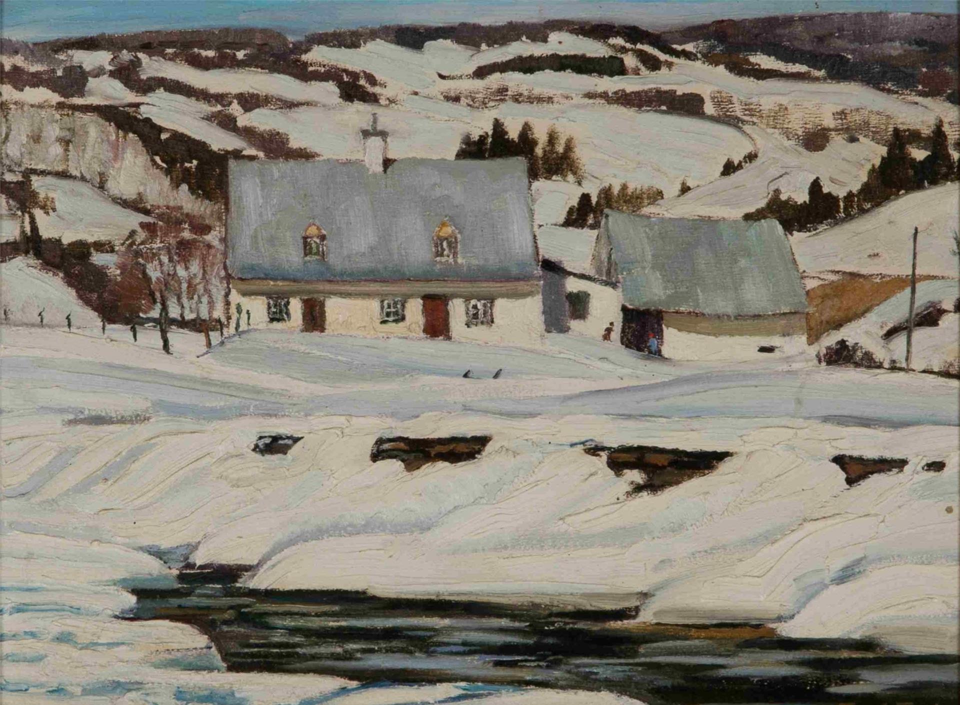 Frederick Bourchier Taylor (1906-1987) - Near St. Anne de Beaupre, Quebec 1949