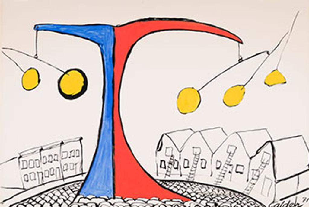 Alexander Calder (1898-1976) - Happy City
