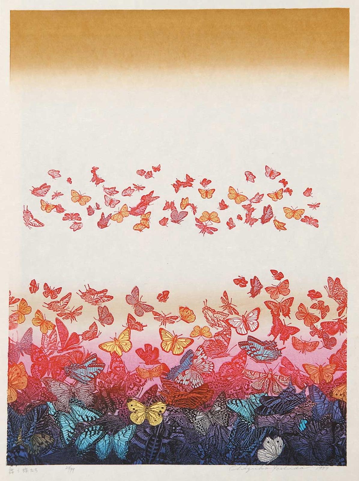 Chizuko Yoshido - Untitled - Butterflys  #23/99