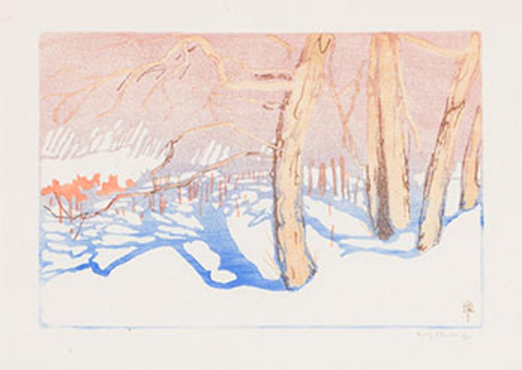 Walter Joseph (W.J.) Phillips (1884-1963) - Tree Shadows On Snow