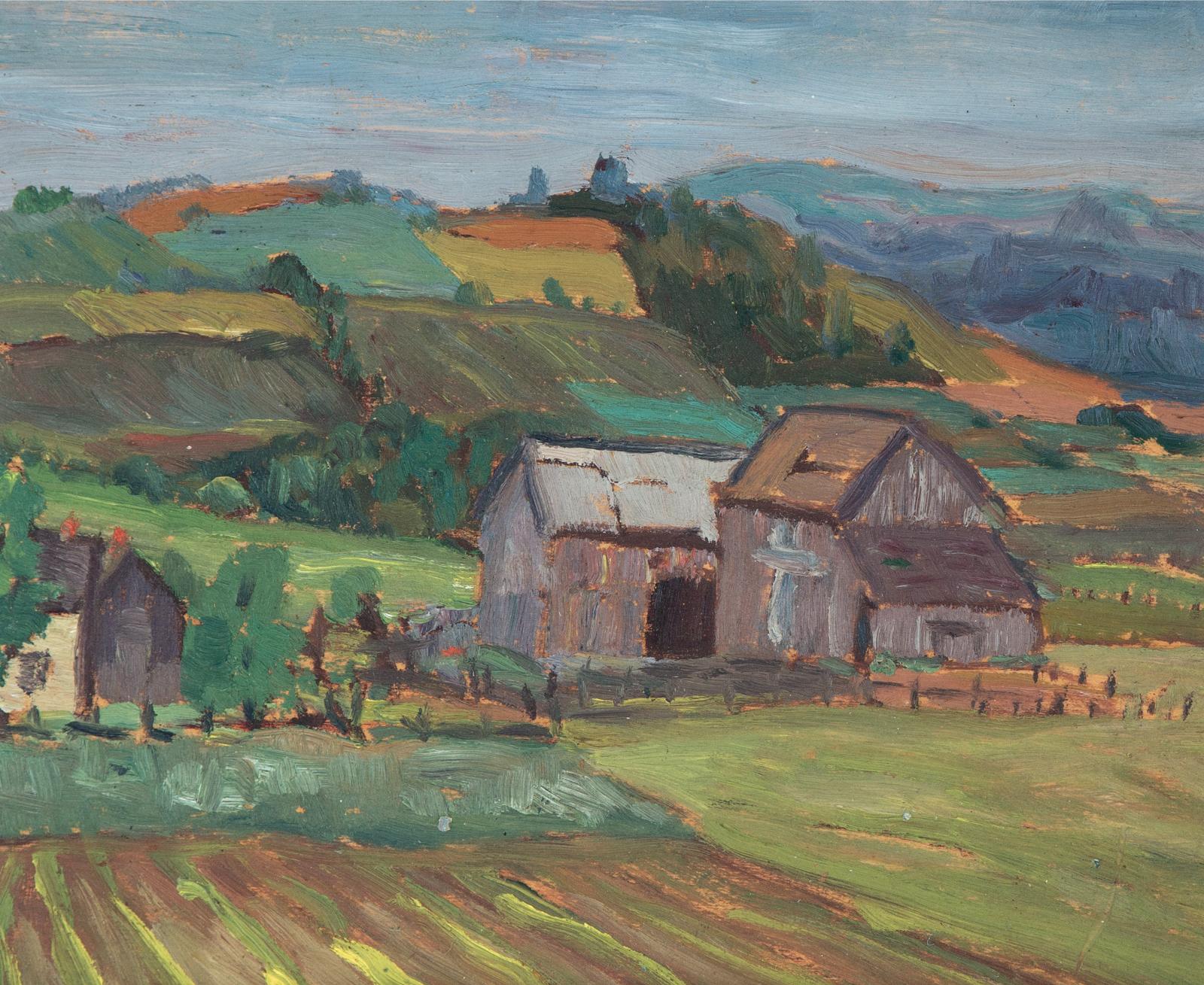 Sir Frederick Grant Banting (1891-1941) - A Farm, Summer