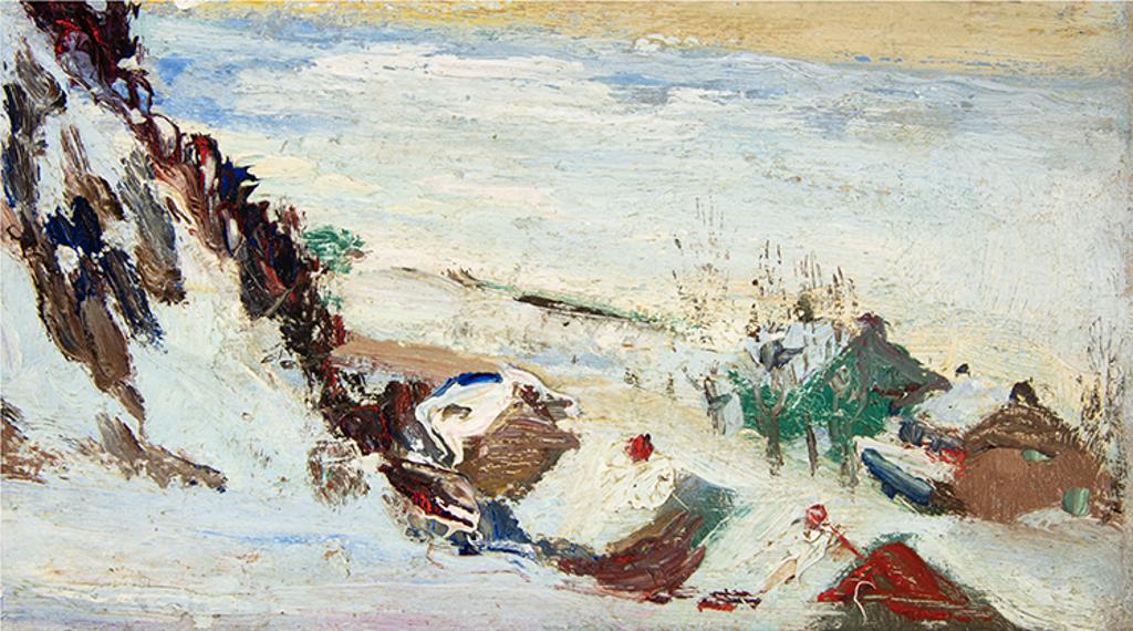 Robert Wakeham Pilot (1898-1967) - Winter, View at Lévis, P.Q.
