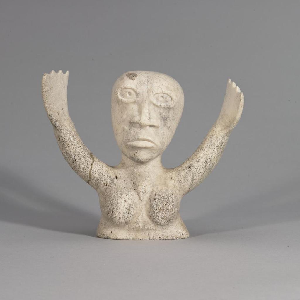 Luke Akuptangoak (1940-1987) - Spirit With Arms Raised