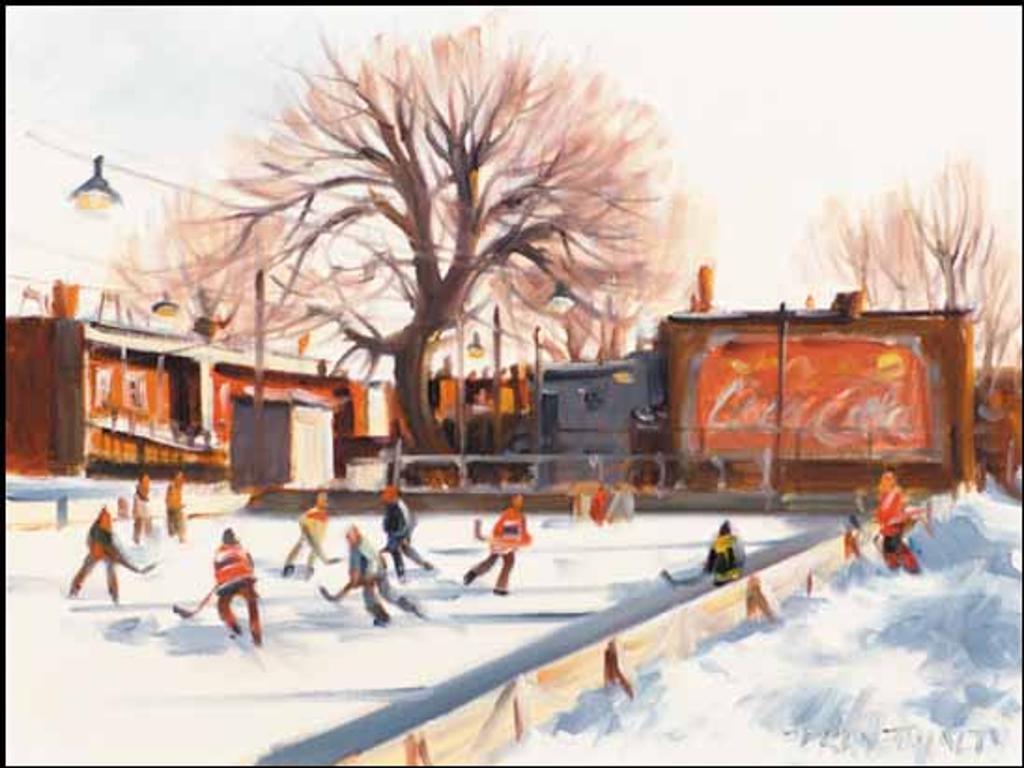 Terry Tomalty (1935) - Arcade Street Rink