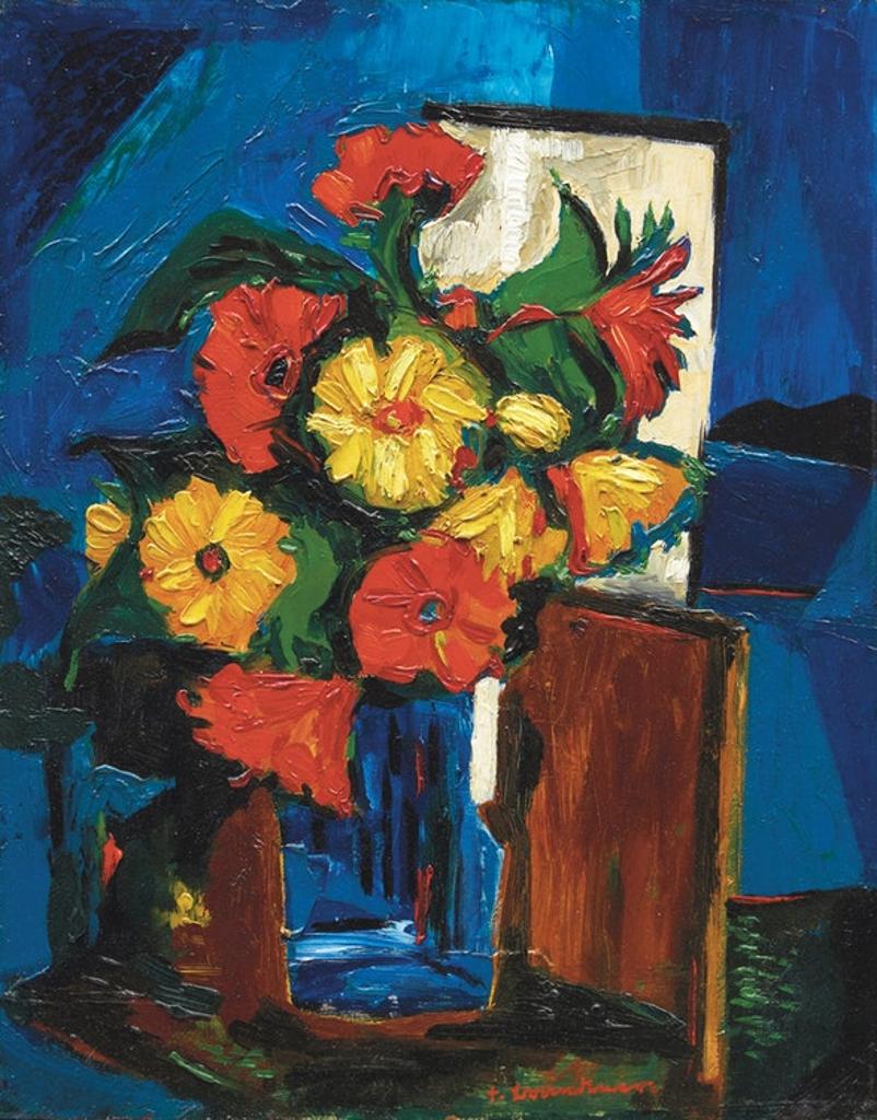 Fritz Brandtner (1896-1969) - Composition with Flowers (1938)