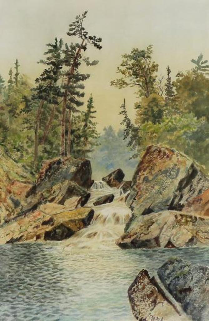 Thomas Mower Martin (1838-1934) - Mountain Rapids