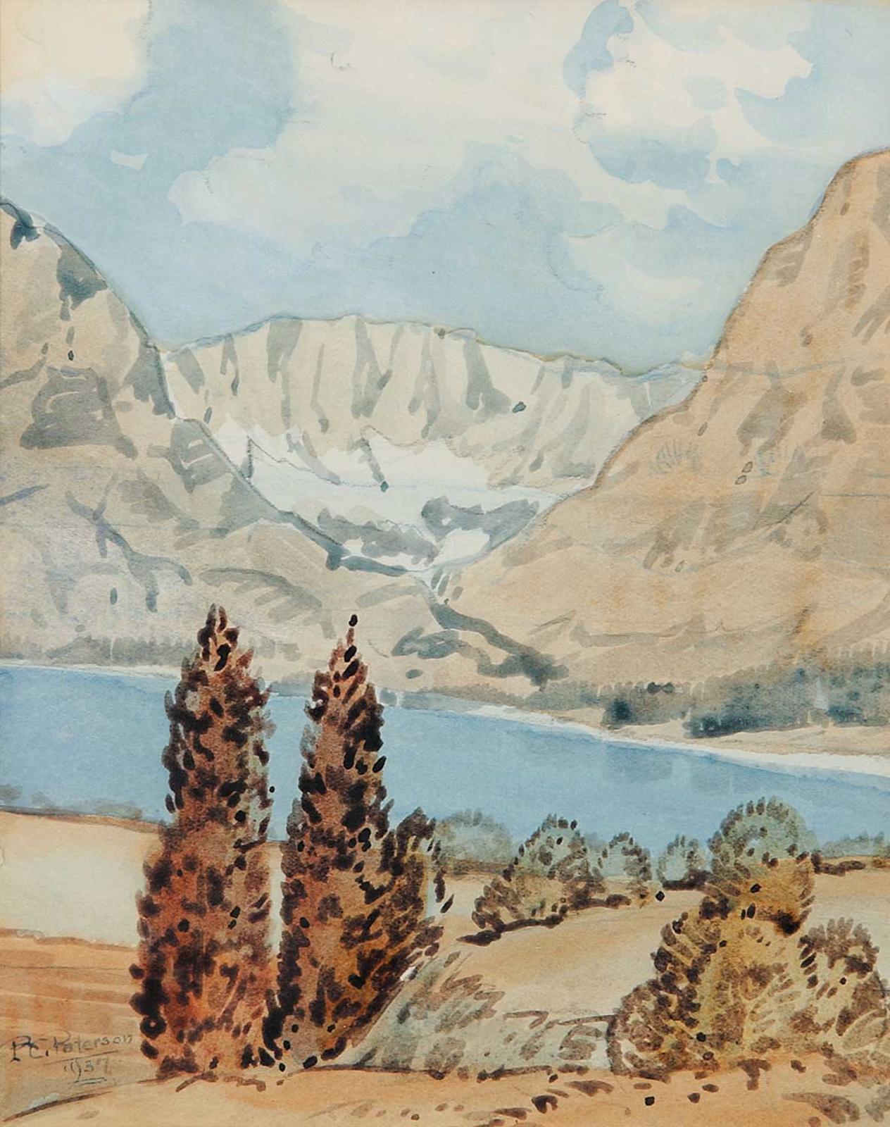 P.E. Paterson - Untitled - Mountain Lake