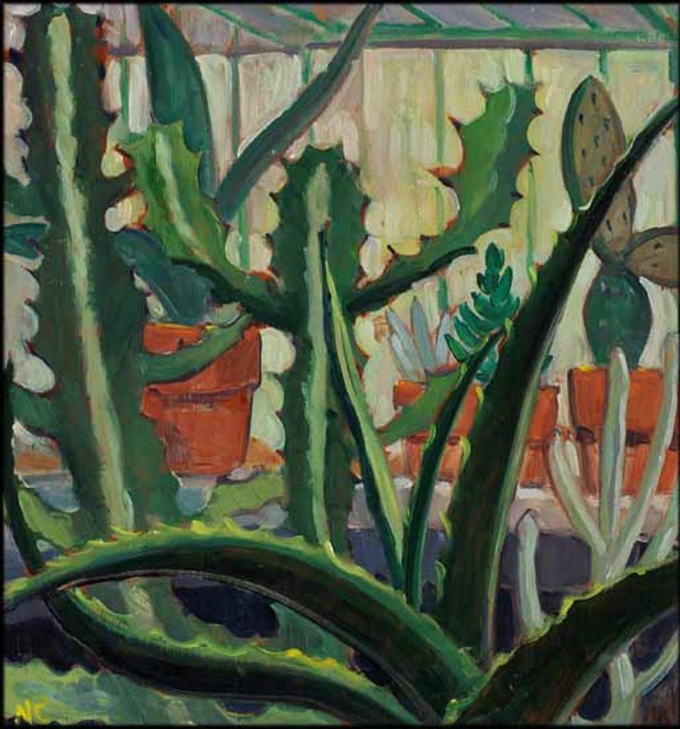 Nora Frances Elisabeth Collyer (1898-1979) - Cacti / Plants (verso)