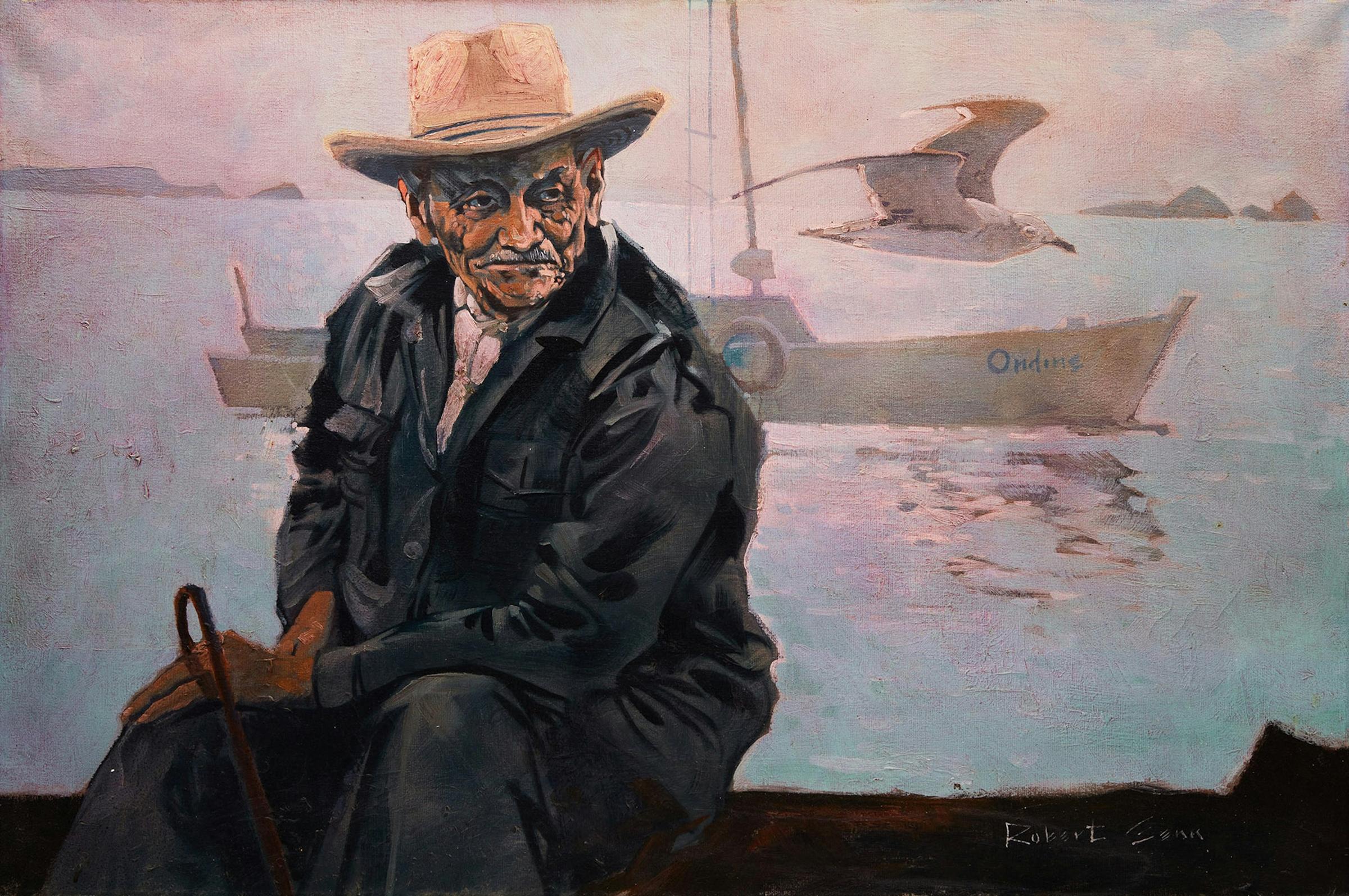 Robert Douglas Genn (1936-2014) - The Old Man and the Sea