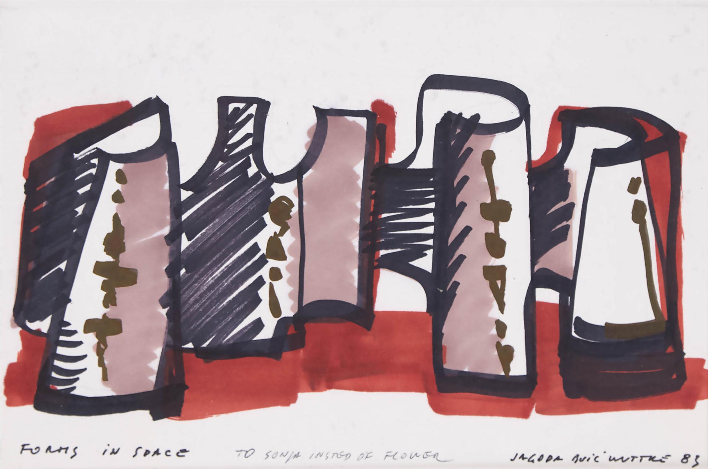 Jagoda Buić Wuttke - Forms In Space, 1983