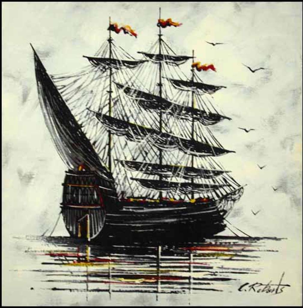 C. Roberts - Ship at Sea (00265/2013-T590)