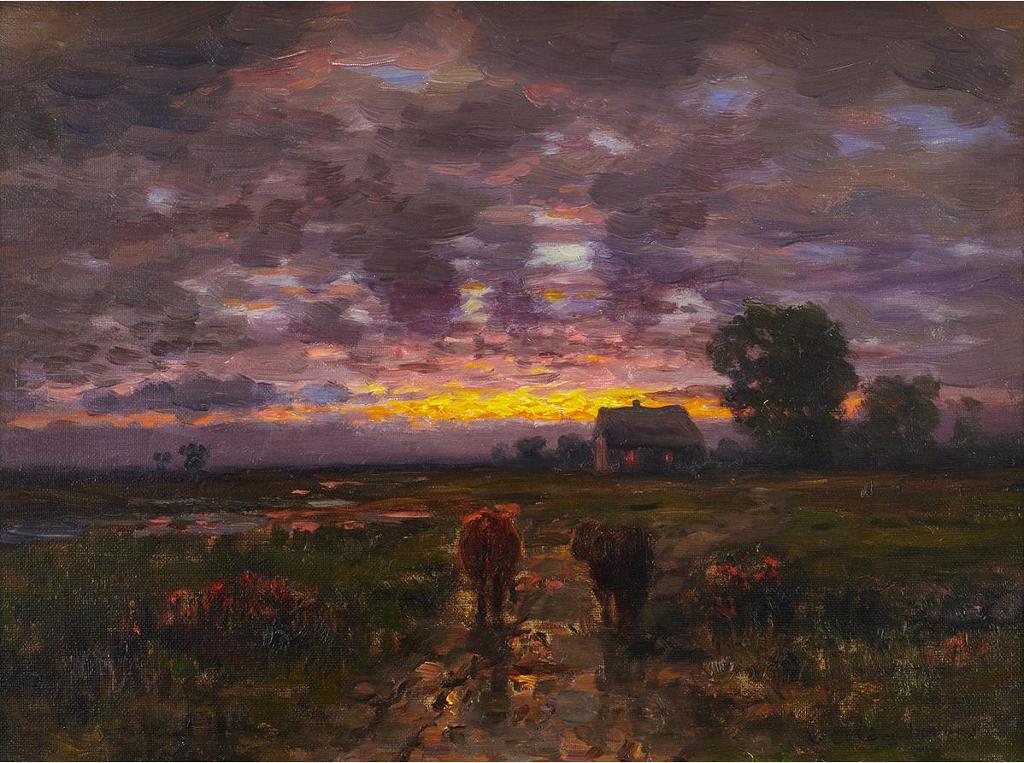 John Colin Forbes (1846-1925) - Ontario Sunset