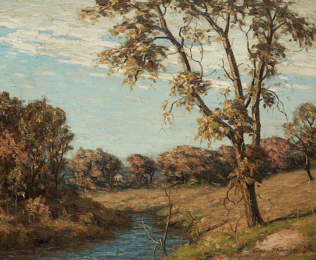 George Albert Thomson (1868-1965) - Sunlight in October
