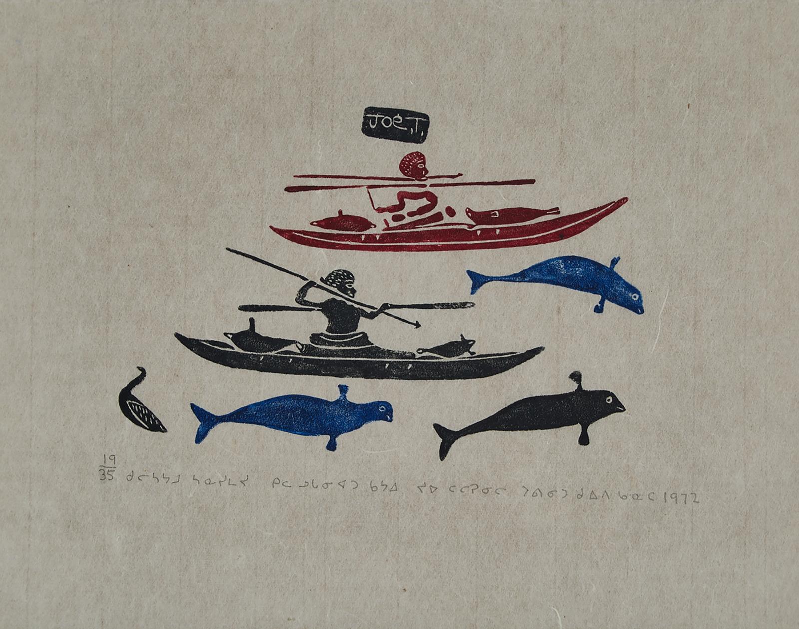 Joe Talirunili (1893-1976) - Two Joes Going Whale Hunting