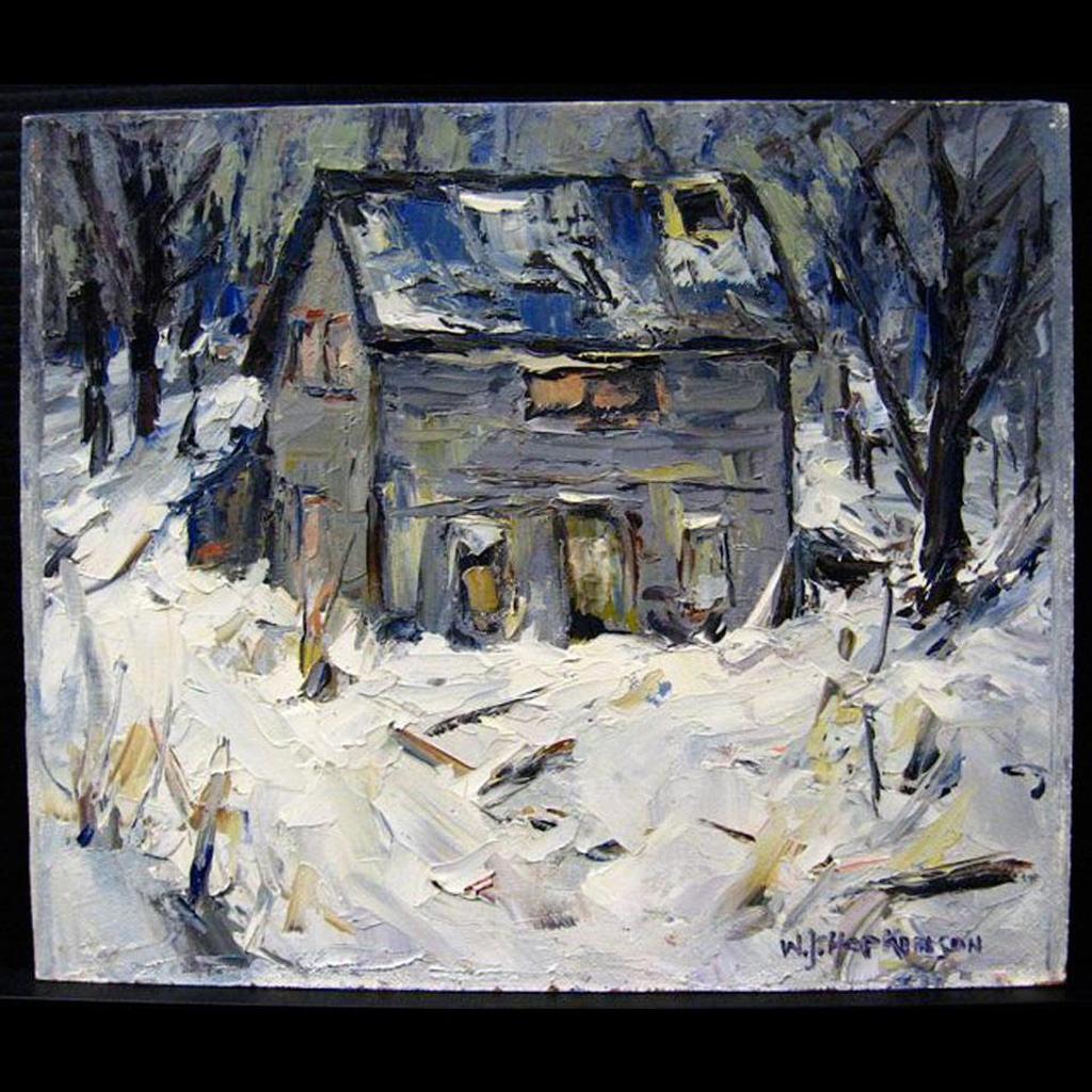 William John Hopkinson (1887-1970) - Old House In Winter