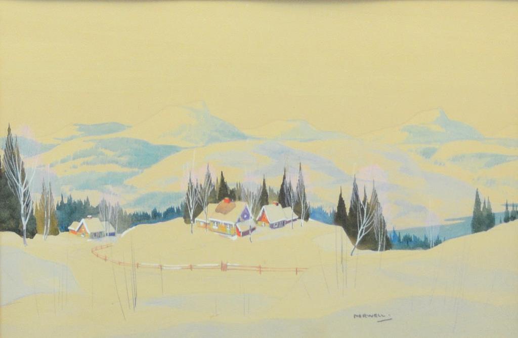 Graham Norble Norwell (1901-1967) - Chalets in the Laurentiens