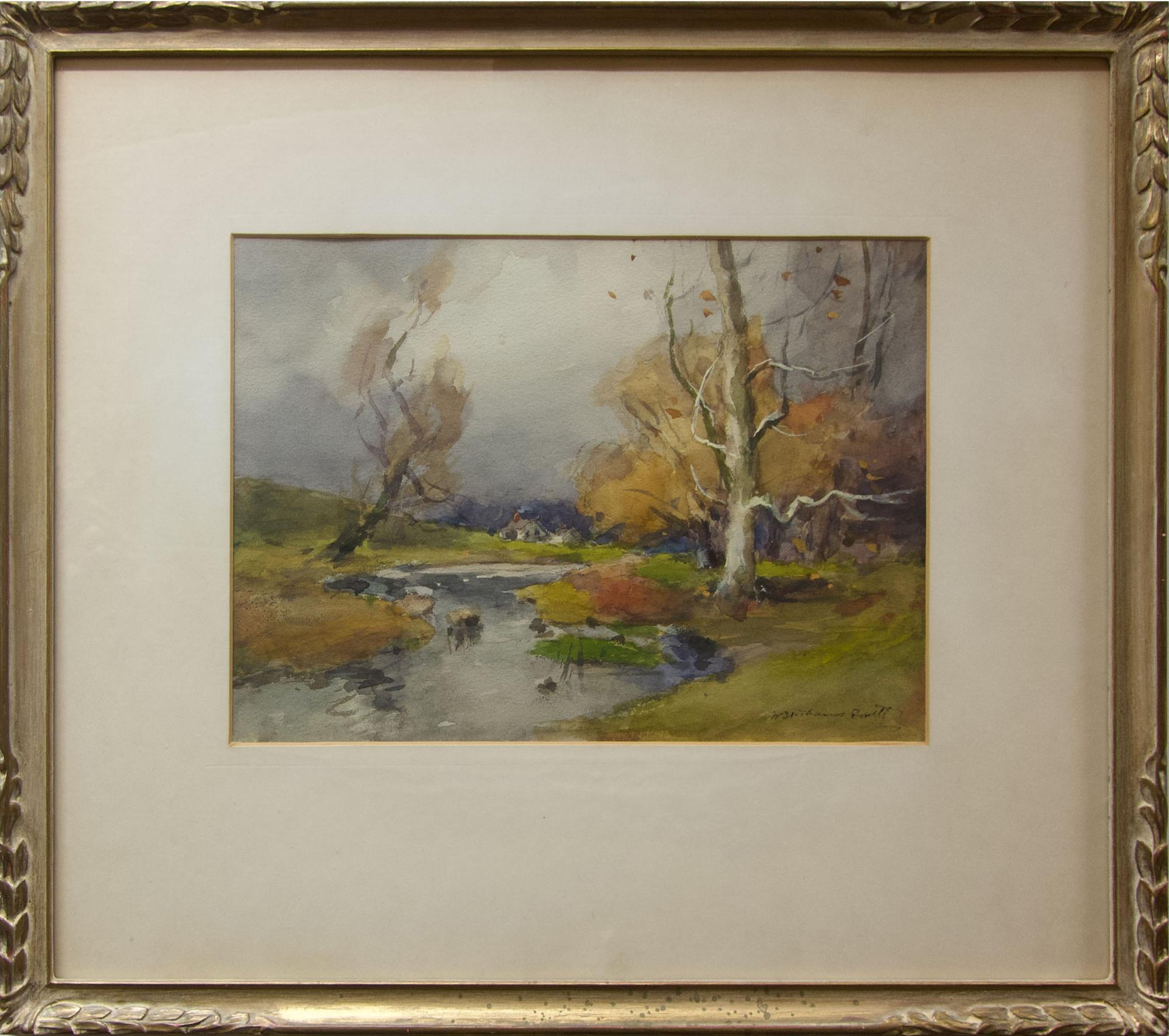 William St. Thomas Smith (1862-1947) - Untitled (Windy Fall Day)