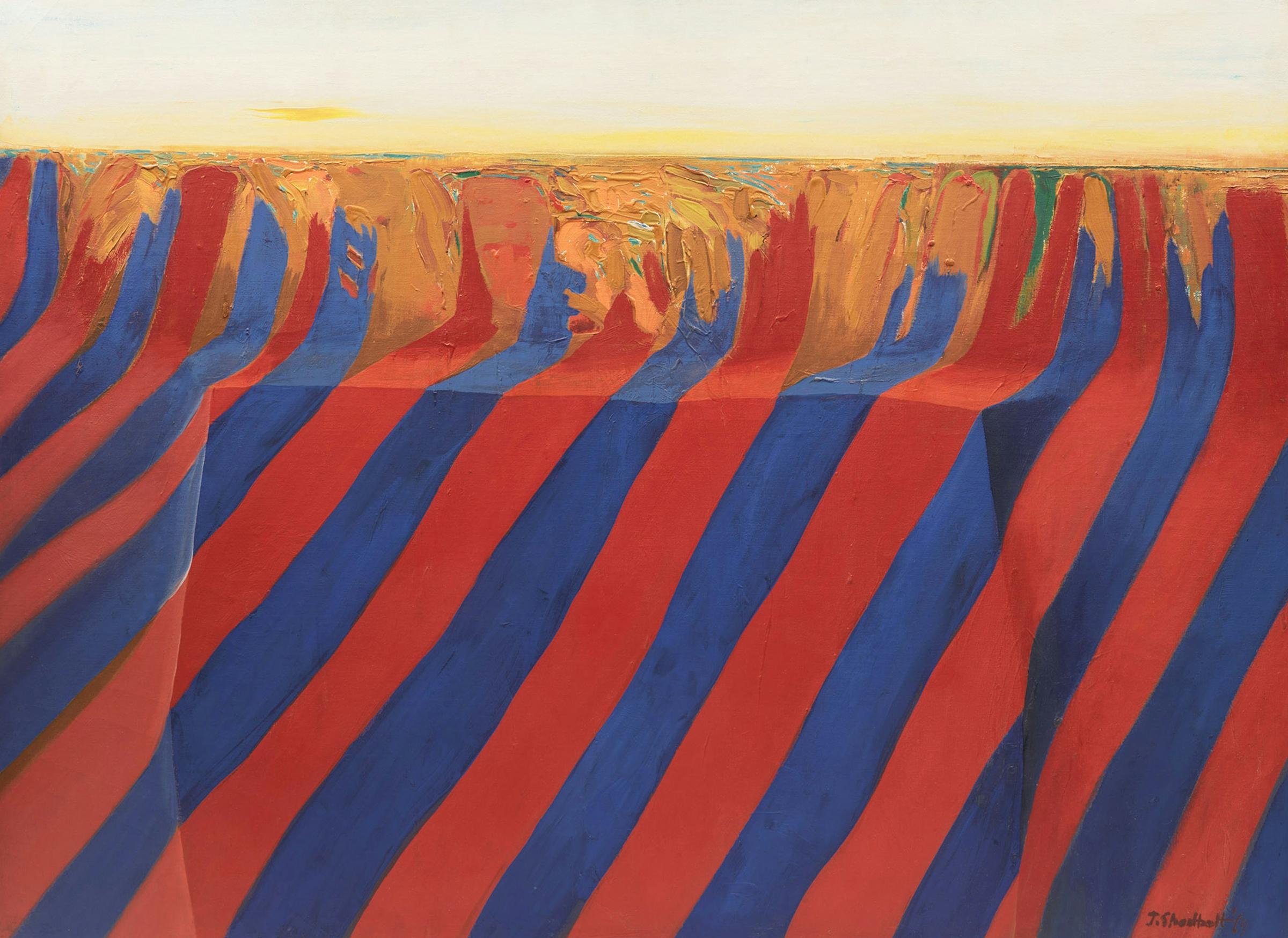 Jack Leaonard Shadbolt (1909-1998) - Northern Elegy #1