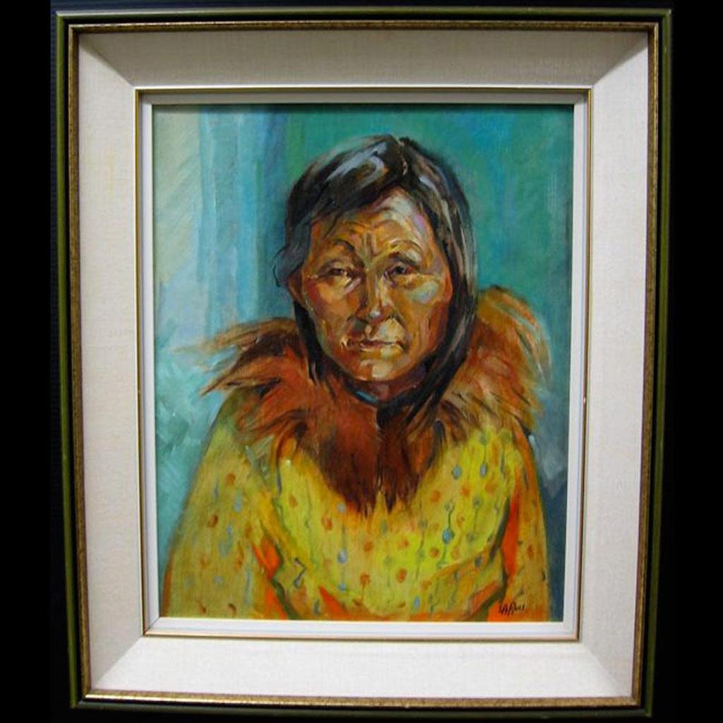 Susan Andrina Ross (1915-2006) - Portrait Of An Inuit Woman
