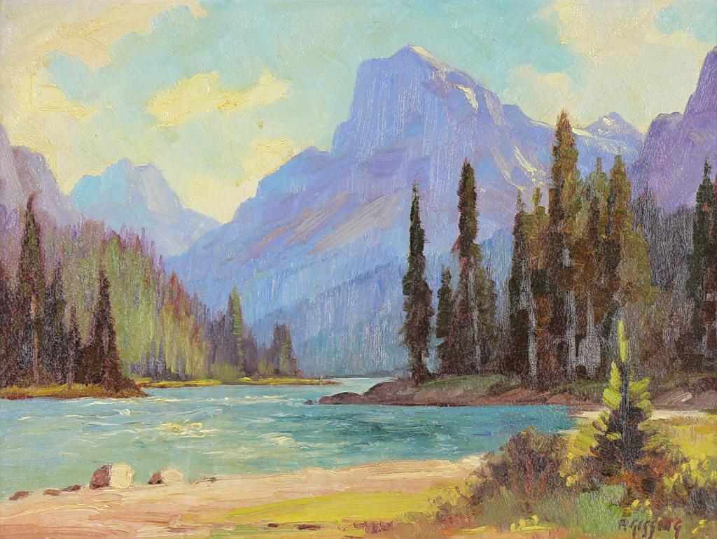 Roland Gissing (1895-1967) - Athabaska River