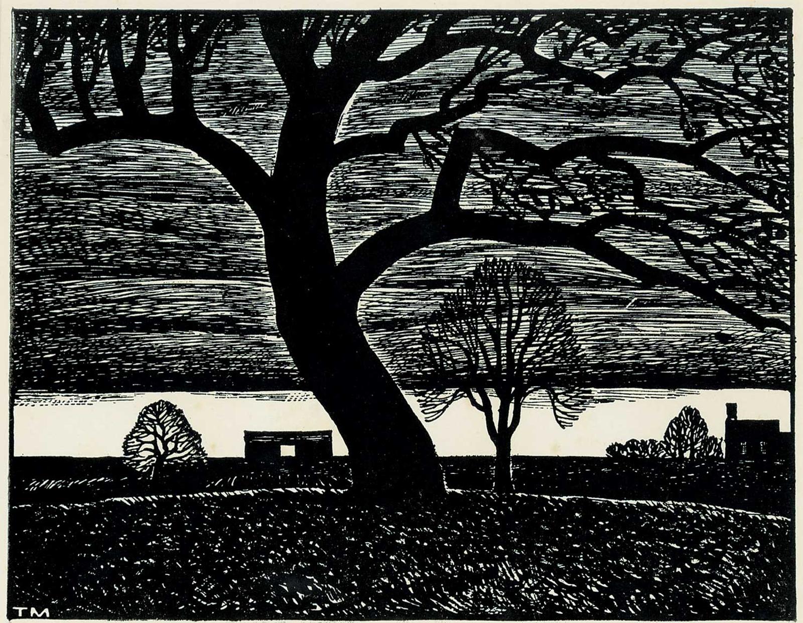 Thoreau MacDonald (1901-1989) - Untitled - Tree Shadows