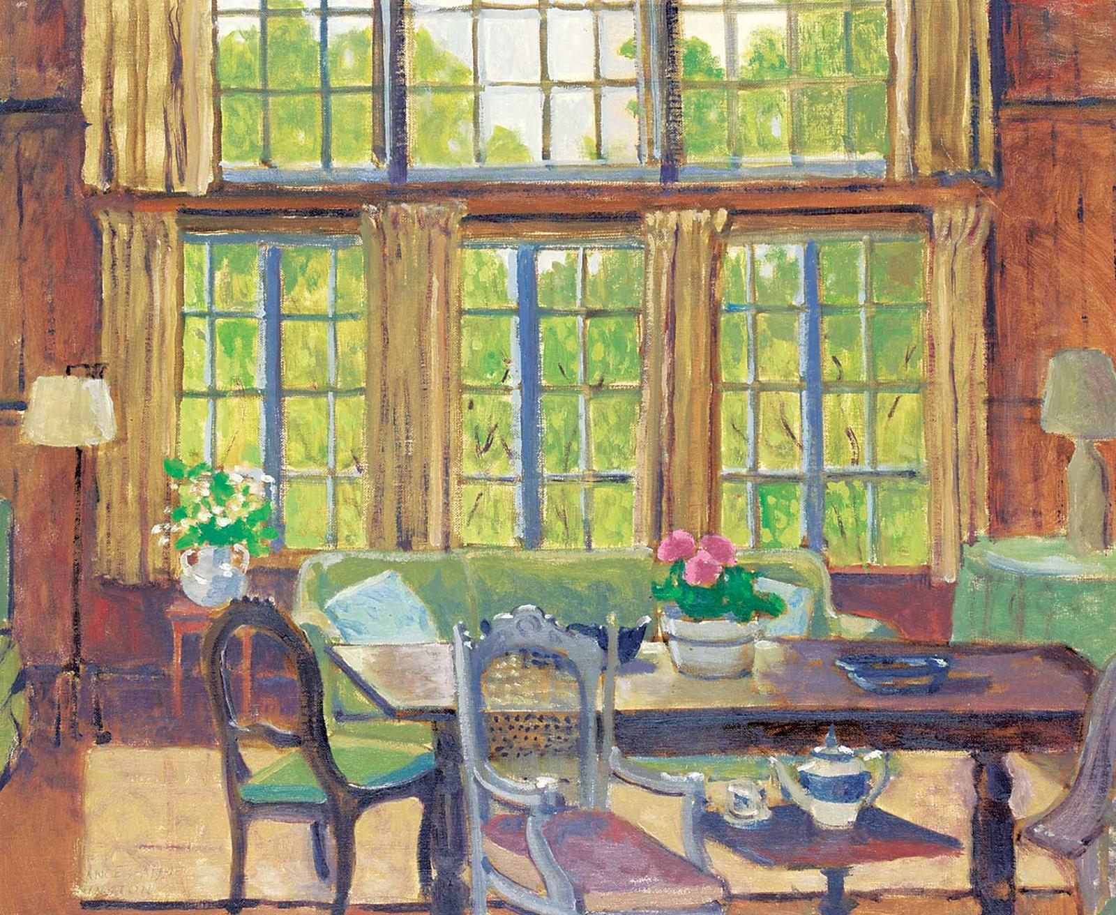Frances Anne Johnston (1910-1987) - Tea in the Studio
