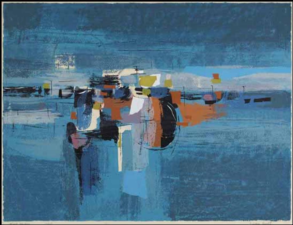Gordon Applebee Smith (1919-2020) - Night Harbour