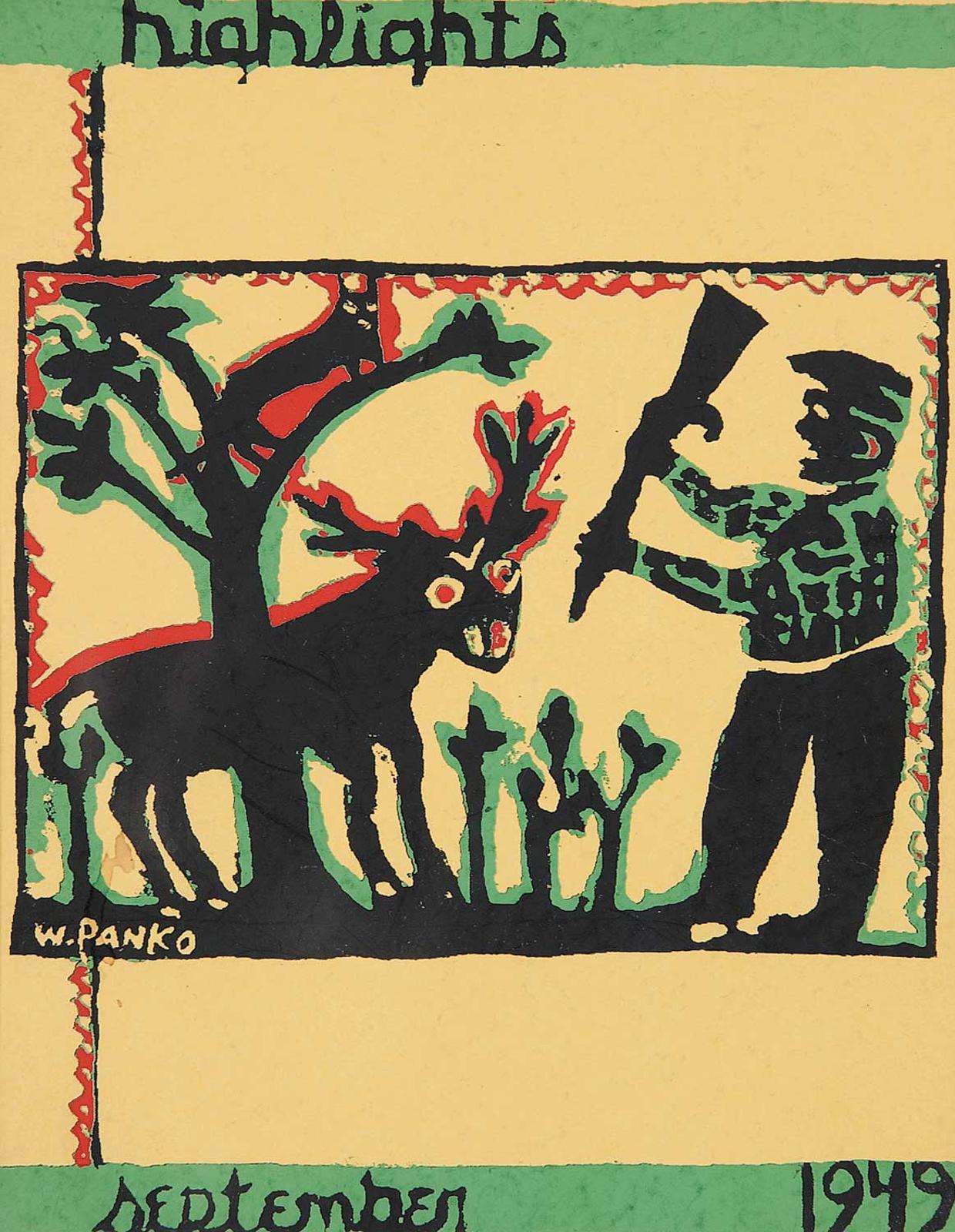 William Panko - Untitled - Hunter and Moose