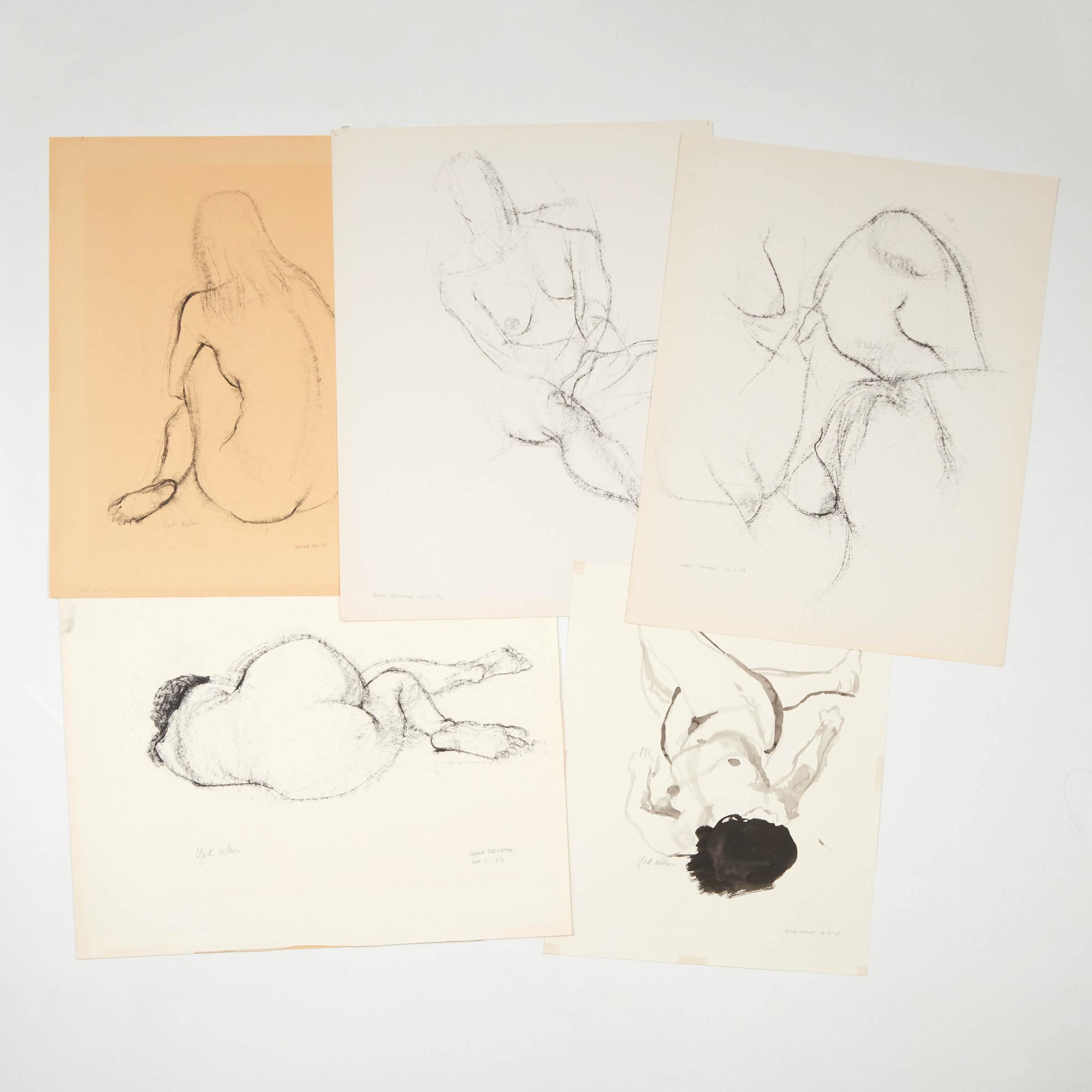 Ronald York Wilson (1907-1984) - Five Life Drawings