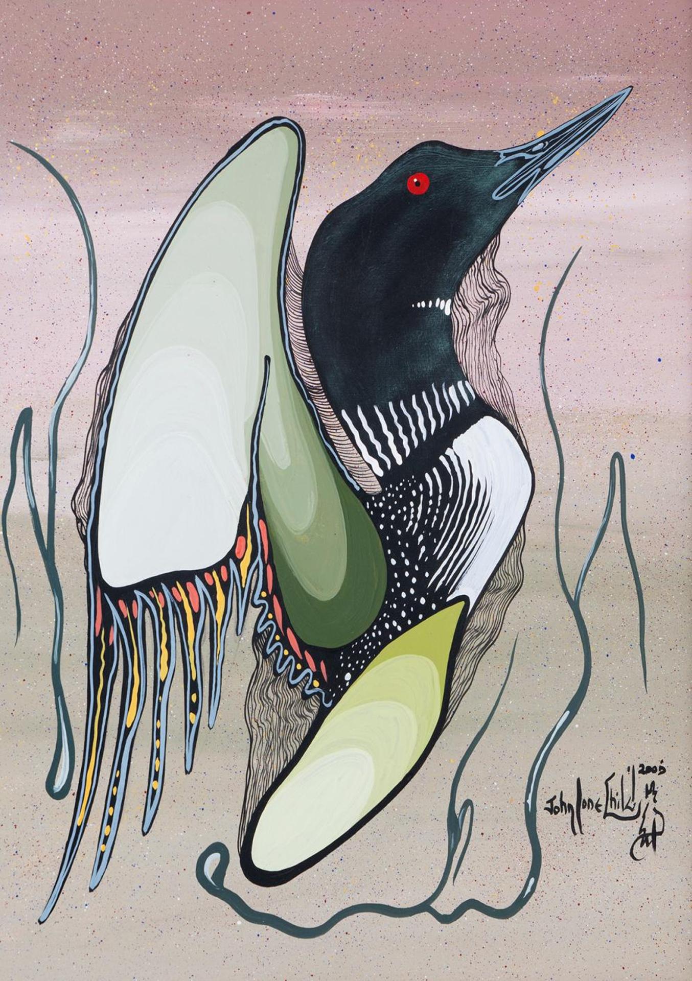 John Lonechild (1962-2020) - Untitled - Loon