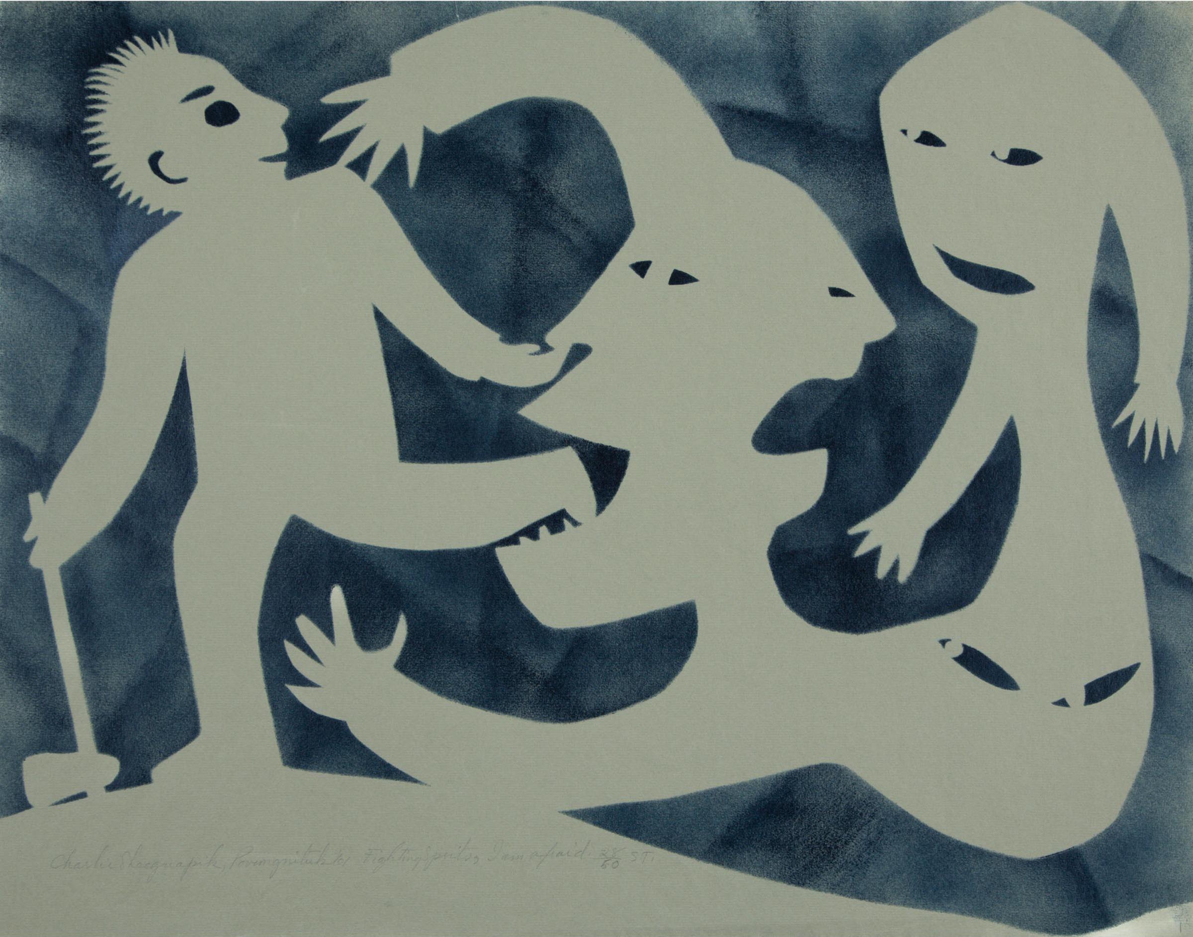 Charlie Sivuarapik (1911-1968) - Fighting Spirits, I Am Afraid