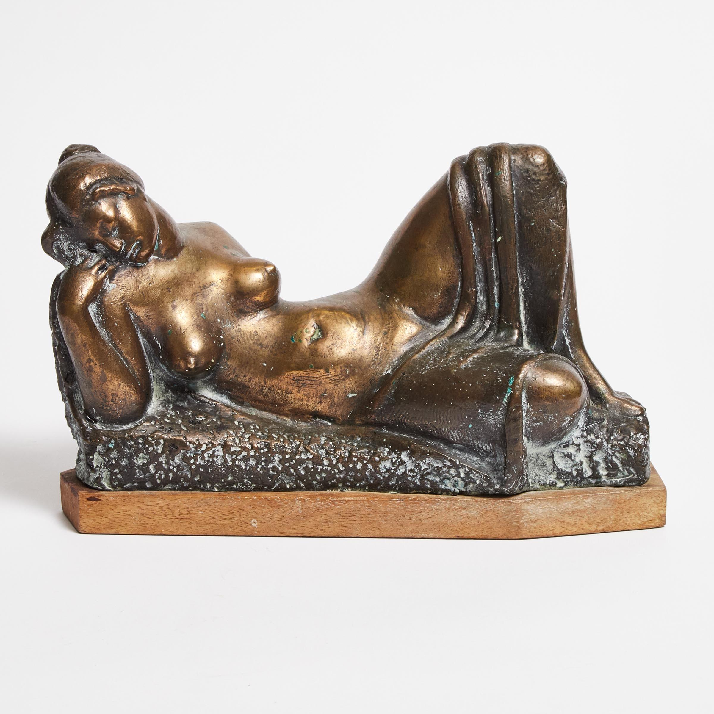 Vincent Glinsky - Reclining Nude