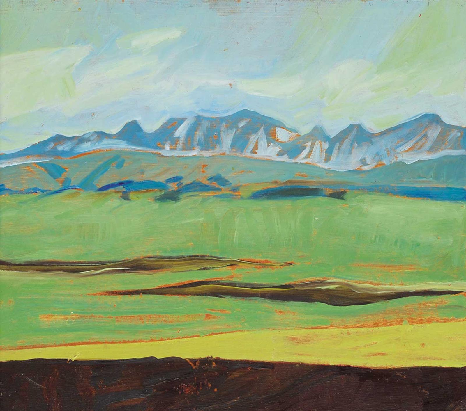 Ian Muir Jamieson - Untitled - View of the Rockies