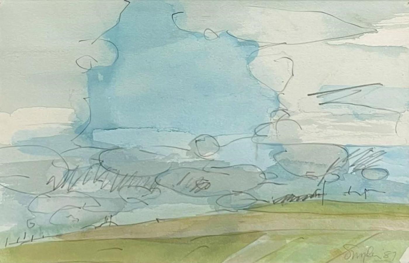 Gordon Snyder (1951) - watercolour on paper