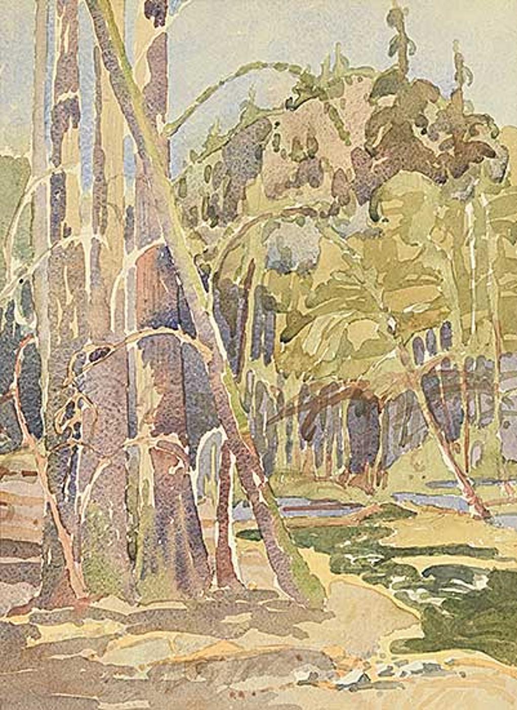 Frederick George Cross (1881-1941) - Untitled - Forest