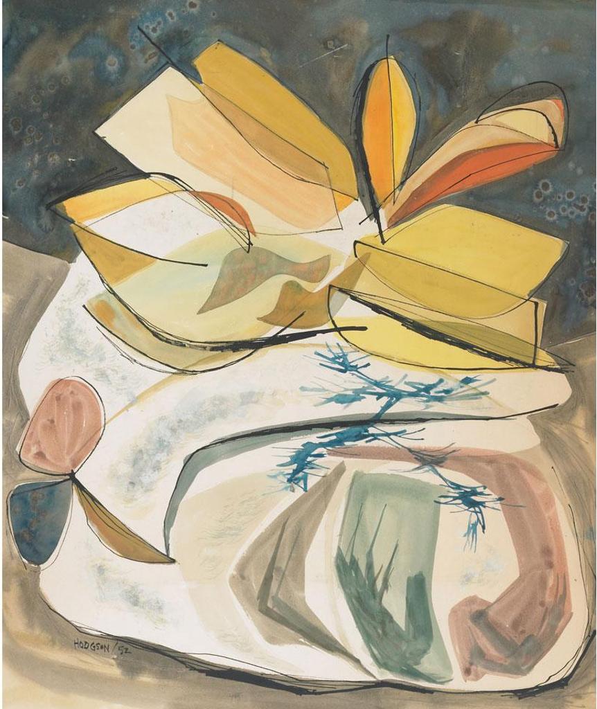 Thomas (Tom) Sherlock Hodgson (1924-2006) - Untitled - “Semi-Abstract”