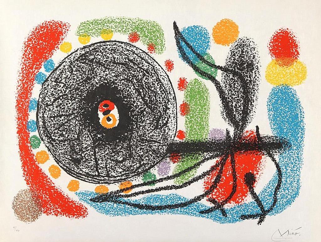 Joan Miró (1893-1983) - one plate