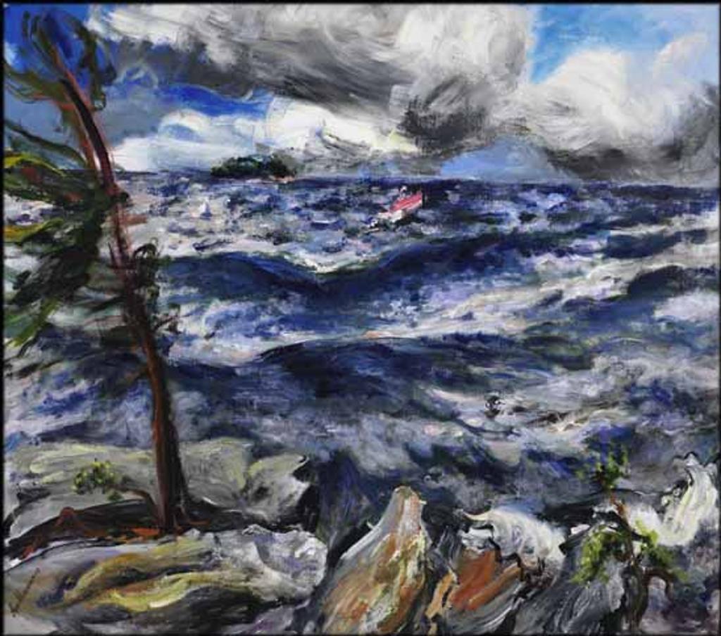 Igor Khazanov (1943) - Windy Day (Georgian Bay)