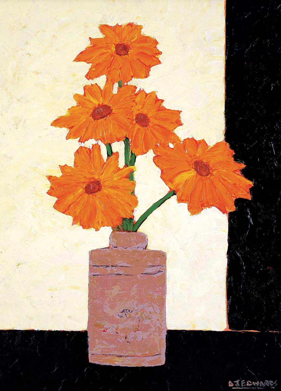 David J. Edwards - Untitled - Orange Blooms