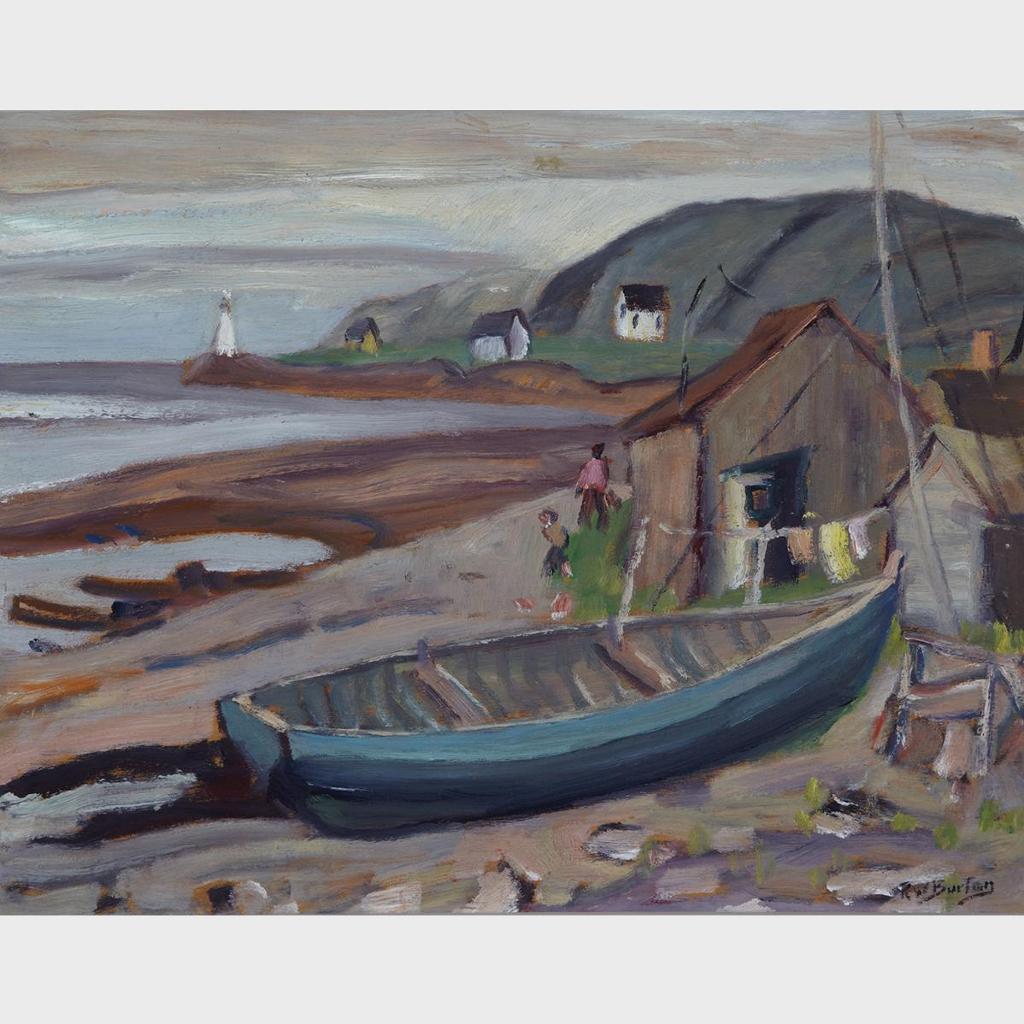 Ralph Wallace Burton (1905-1983) - Cheticamp-Cape Breton, Summer 1958