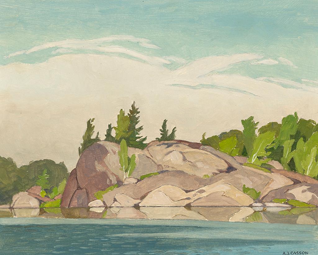 Alfred Joseph (A.J.) Casson (1898-1992) - Clear Day, Big Lake