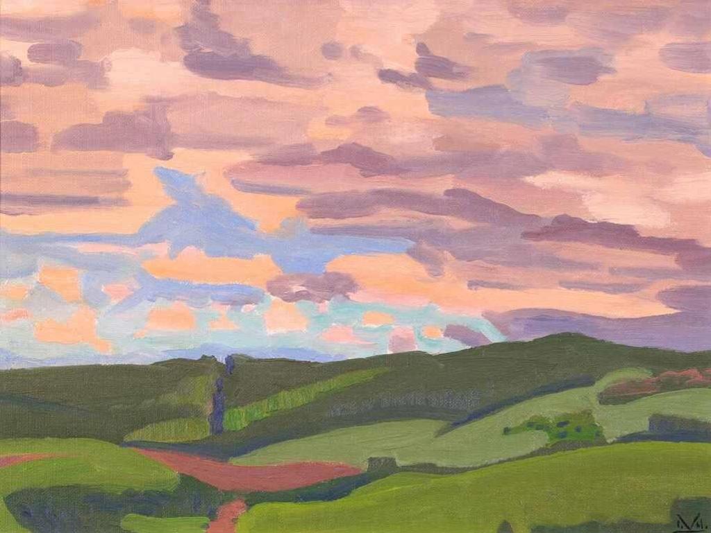 Illingworth Holey (Buck) Kerr (1905-1989) - Sky Study, Foothills; 1977