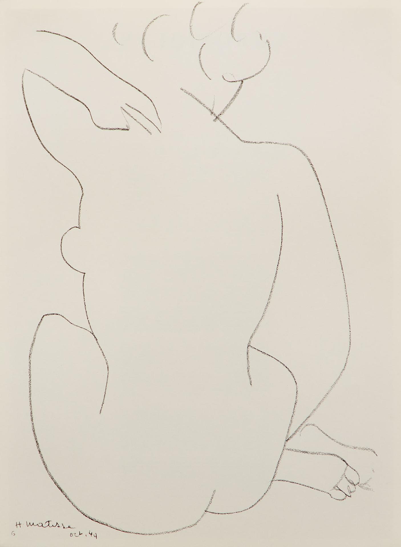 Henri Matisse (1869-1954) - Nus de dos, 1949