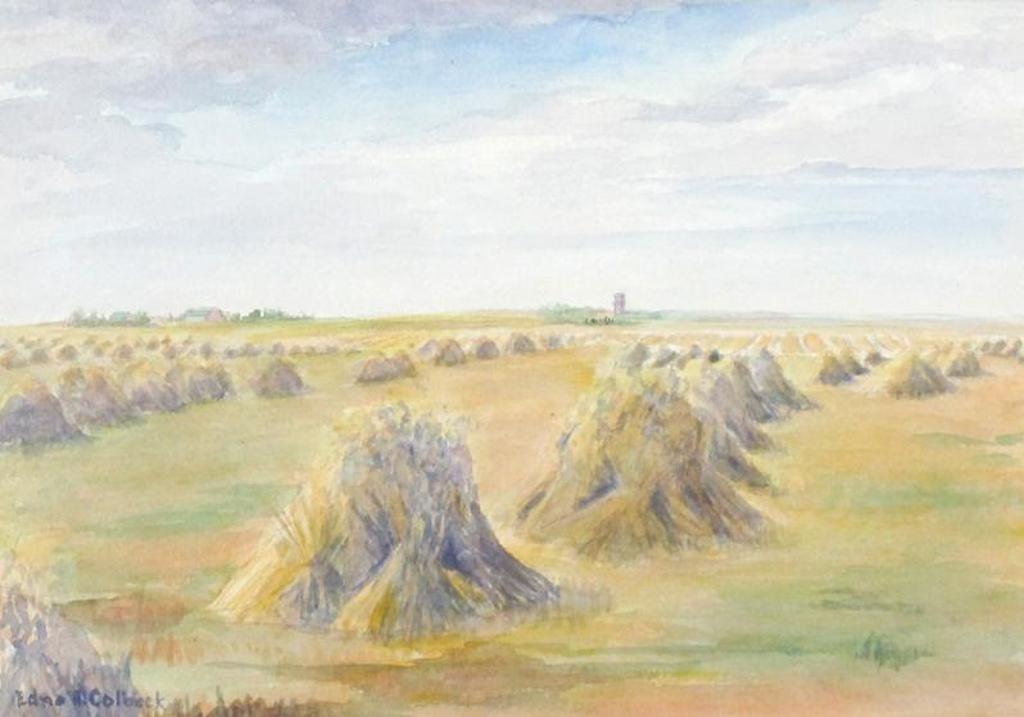 Edna Honeyford Colbeck (1892-1977) - Stooks